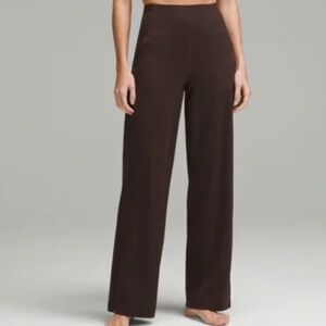 NWT Lululemon Align HR wide-leg pant 31” size 6  black